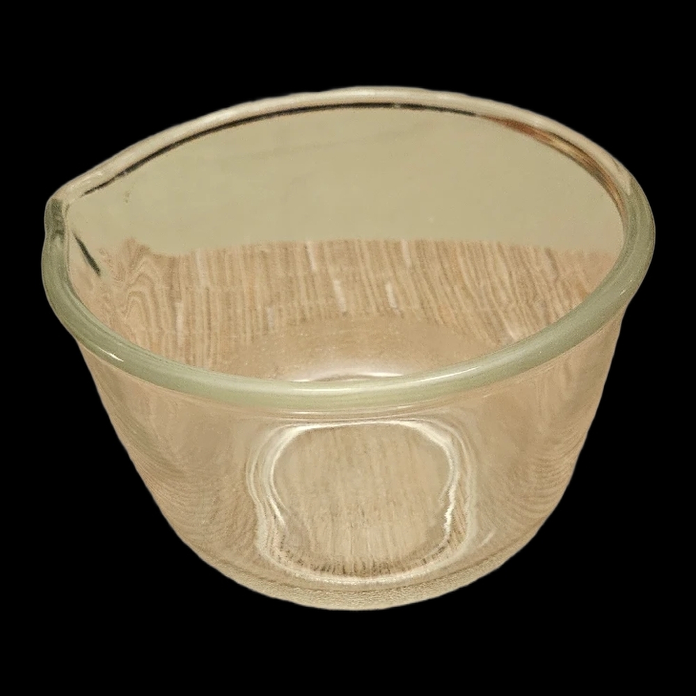 Glasbake For Sunbeam Clear Glass Mixing/Mixer Bowl #10